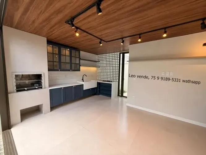 Leo vende, casa bairro Sim, 4 suítes, goumert, veja fotos