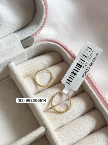 Brincos de ouro 18k