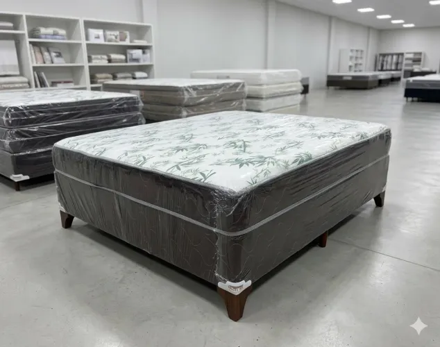 Cama box grande Queen