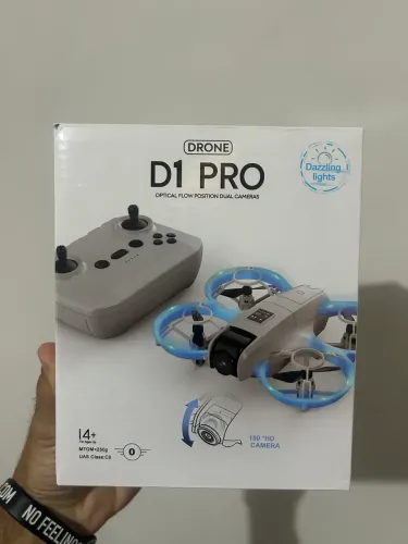 Mini Drone D1 Pro Camera Dual 4k Estabilizador Altitude Novo ?