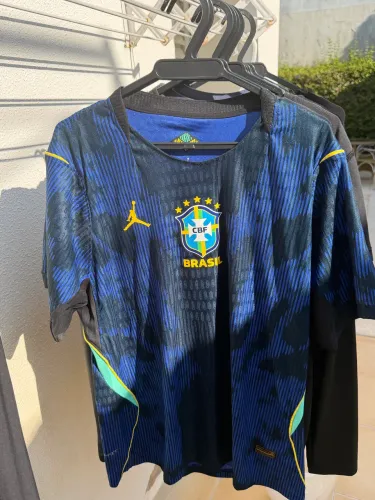 Camisa original jogador seleção brasileira usada 1x com nf Nike G