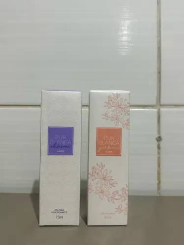 KIT 2 PUR BLANCA AVON CHARME + GARDÊNIA