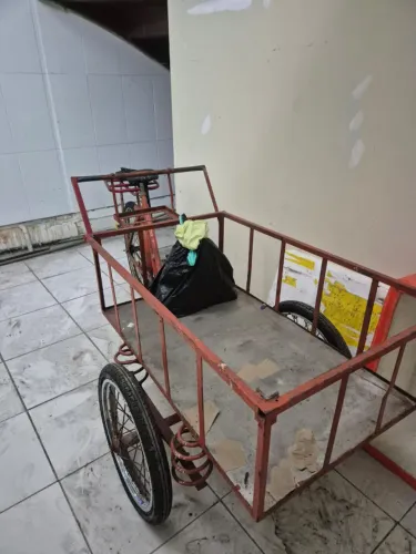 Bicicleta Triciclo De Carga Dianteira