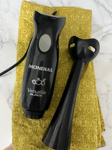 Mixer Mondial VERSATILE Black M-08 2 Velocidades Preto 200W - 127v