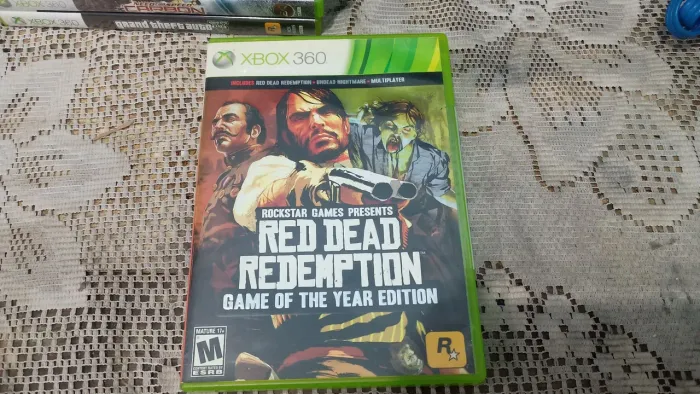 Red Dead Rendemption Game of the Year Xbox 360 Jogo Original 
