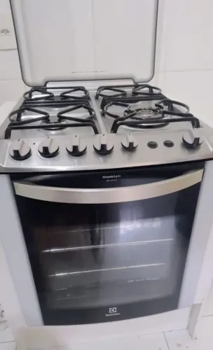 Fogão 4 bocas Eletrolux, Fogão de embutir,forno funcionando