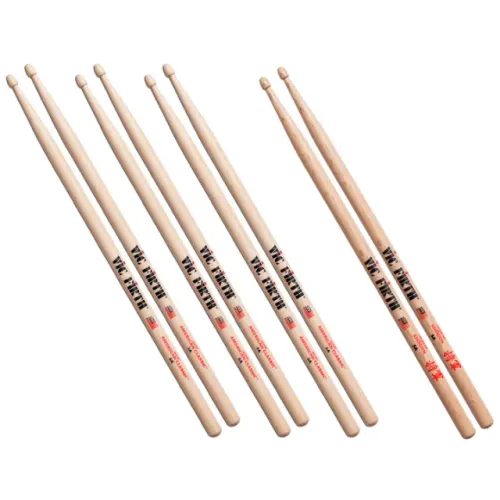 Kit Baqueta Vic Firth American Classic 5A | 4 Pares