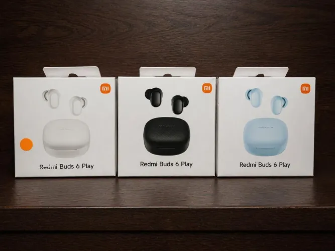 Fone Bluetooth xiaomi Redmi Buds 6 play, novo