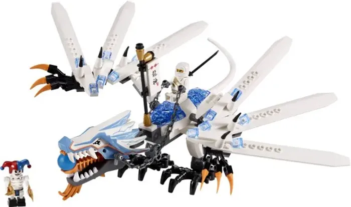 LEGO Ninjago 2260 Ice Dragon Attack Completo