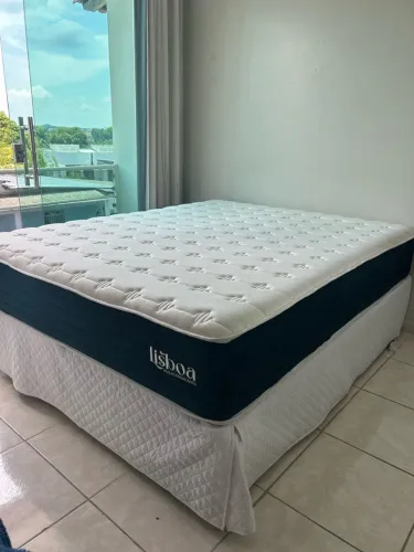 Cama Queen Lisboa Rodrigues Colchões