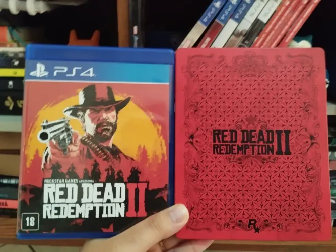 Steelbook Red Dead Redemption 2 para Ps4