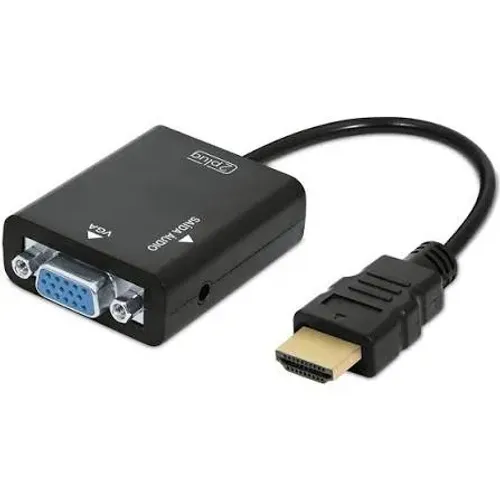 Adaptador HDMI para VGA/entrega grátis jp