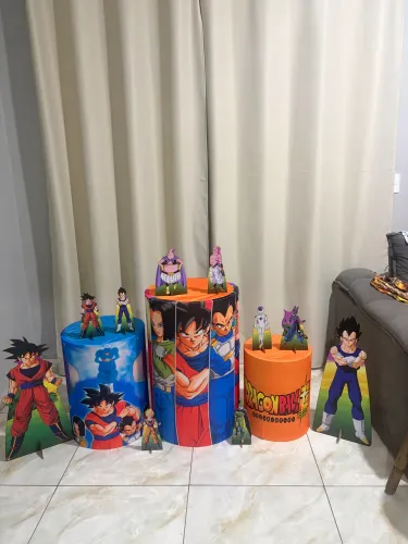 Decoração Dragon Ball / Vingadores / Divertidamente