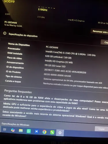 PC COMPLETO i5