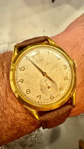 Relógio Vintage Olma 38mm