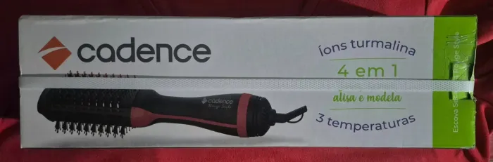 Escova Secadora Cadence Rouge Style ESC700 4 em 1 1200W 127V. NOVA (lacrada)