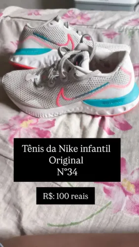 Tênis infantil Nike renew
