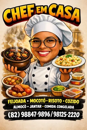 Chef em casa. 
