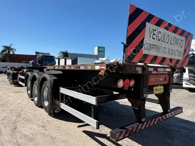 CARRETA FACCHINI BITREM PORTA CONTAINER 30MTS 2019
