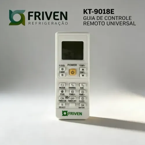 Controle Universal Friven KT-9018E para Ar Condicionado