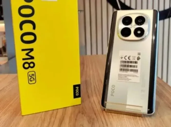 Poco M8 5G 512GB 08GB RAM Preto Prata Lacrado Entregamos
