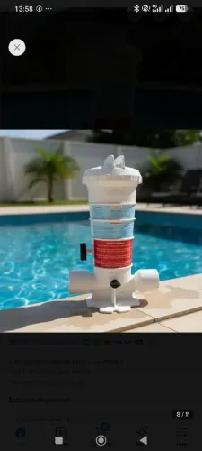 Aparelhos para piscinas pequenas 