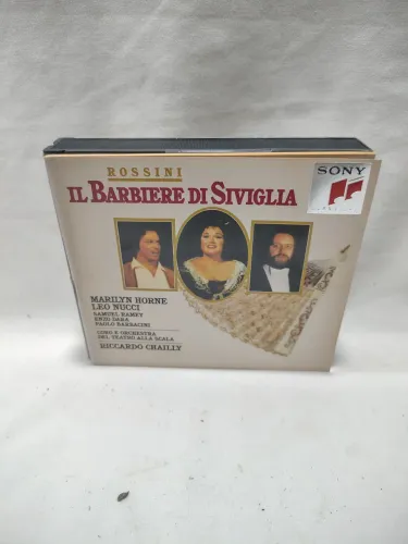 Box CDs Rossini Il Barbieri Di Siviglia 3 CDs Usado