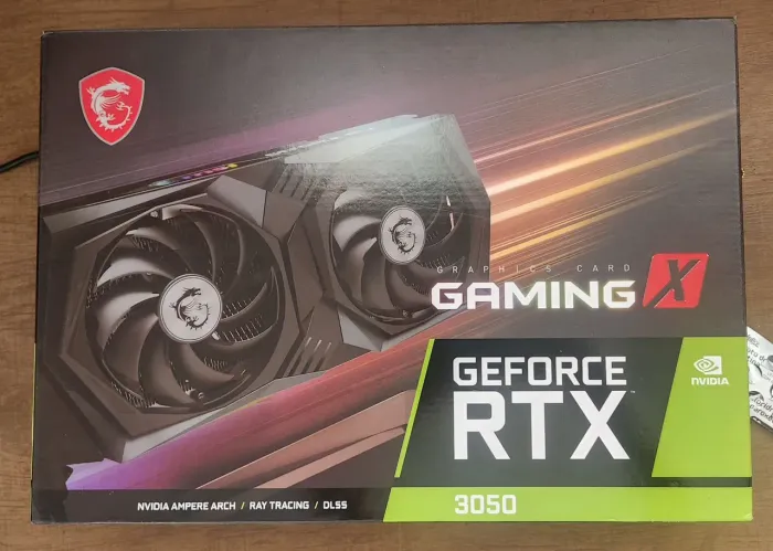 Placa de vídeo MSI RTX 3050 8gb