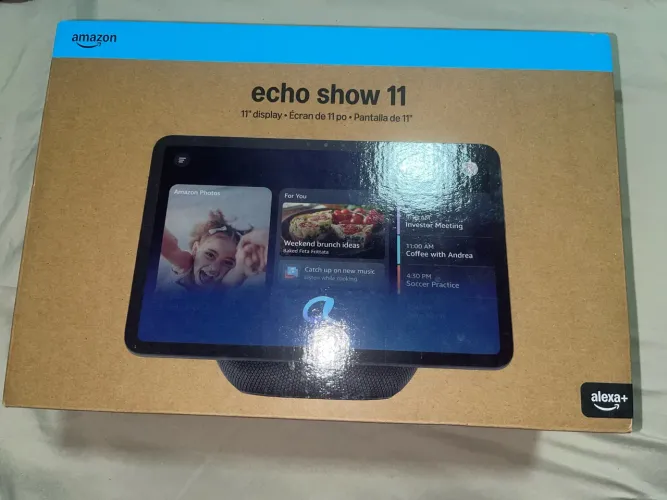 Amazon Echo Show 11 Alexa+ (Última Geração) E78T24 - Tela 11" - Wi-Fi - Bluetooth