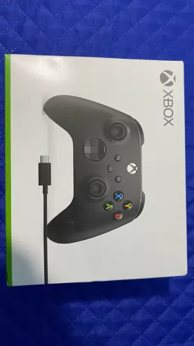 Controle Xbox Sem Fio Original Microsoft Carbon Black