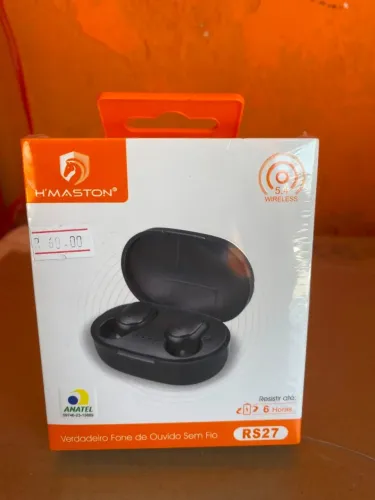 FONE DE OUVIDO H`MASTON RS27 VALOR 60,00