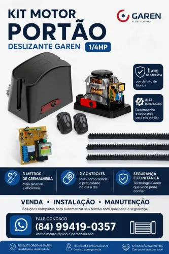 Motor de portão Garen