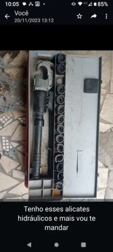 Vendo alicate hidráulico 