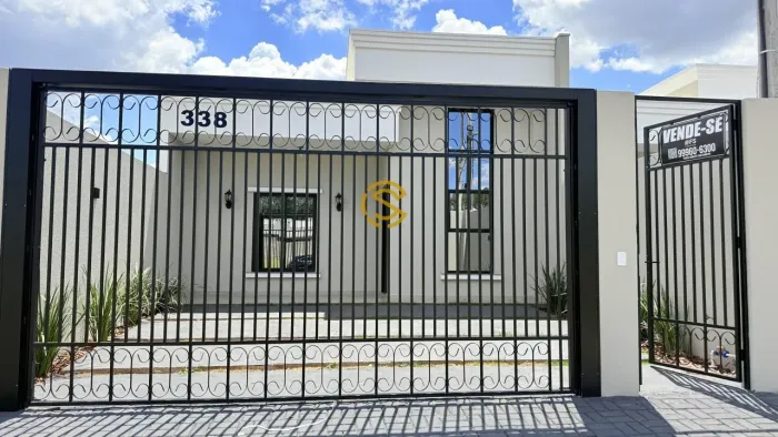 Casa para Venda em Cascavel, Recanto Tropical IV, 2 dormitórios, 1 suíte, 1 banheiro, 2 va