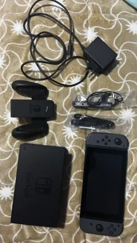 Nintendo Switch V1 Original + Caixa e Acessórios | Impecável