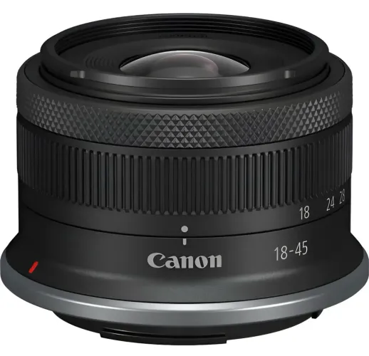 Lente Canon RF-S 18-45mm f/4.5-6.3 IS STM | Nova | Kit da R50