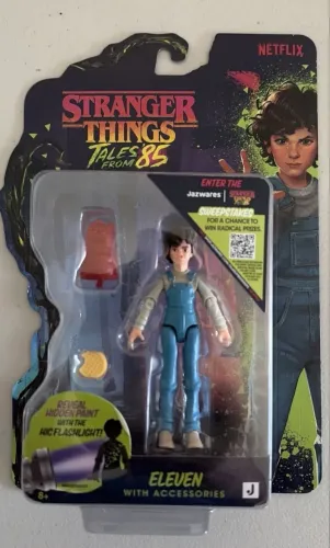 Action figure NETFLIX Stranger Things tales from 85, Eleven original e importado