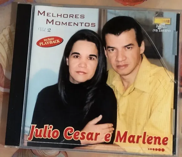 Cd Julio Cesar E Marlene Melhores Momentos Vol 2