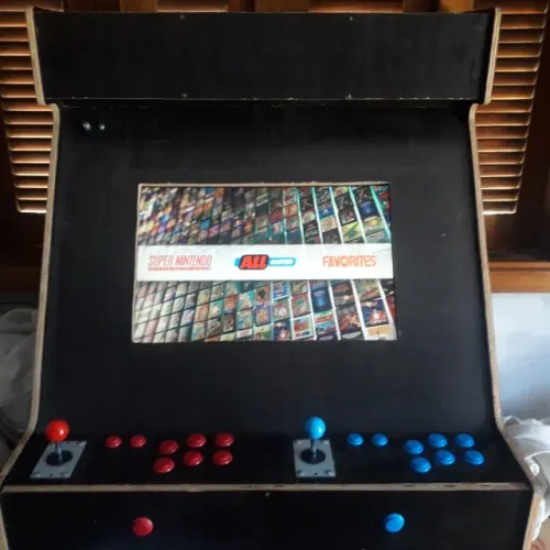 Fliperama Bartop Feito em Casa