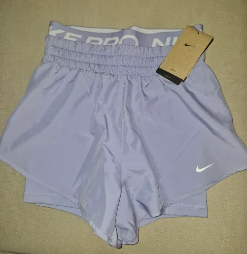 Shorts Nike Pro fem P lilás 