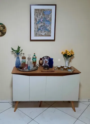 Aparador buffet 4 portas offwhite