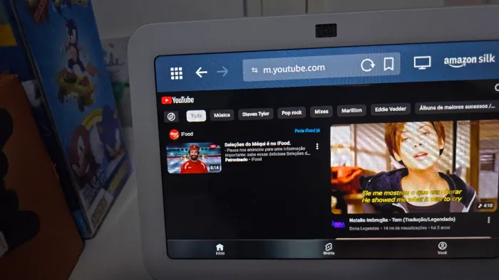 Vendo ou troco echo 8 nova.