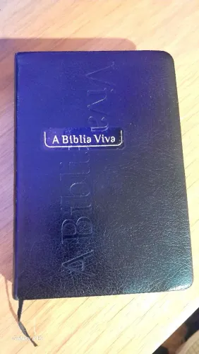 Bíblia Viva RARA 2002 luxo 