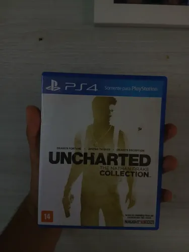 UNCHARTED 1 2 E 3 - PS4 EXCELENTE ESTADO
