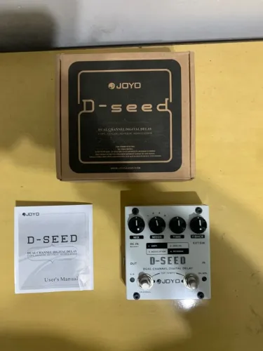 Pedal Joyo D-Seed Delay em excelente estado c/ caixa e manual