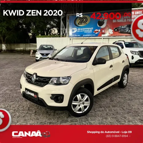 Renault Kwid Zen 1.0 Flex 12V 5P Mec. 2020