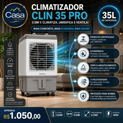 Climatizador Clin 35 Litros