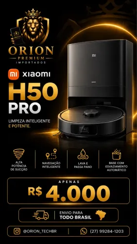 Robô aspirador h50 pro