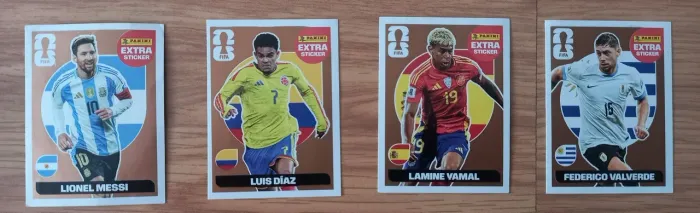 Figurinhas Copa 2026 Legends Bronze