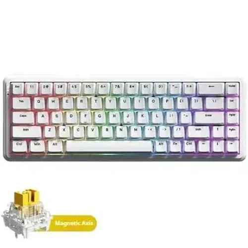 Teclado magnético AJAZZ 680MAX BRANCO com fio